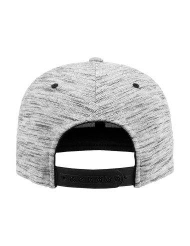 FLE-6089SC-Stripes Melange Crown Snapback